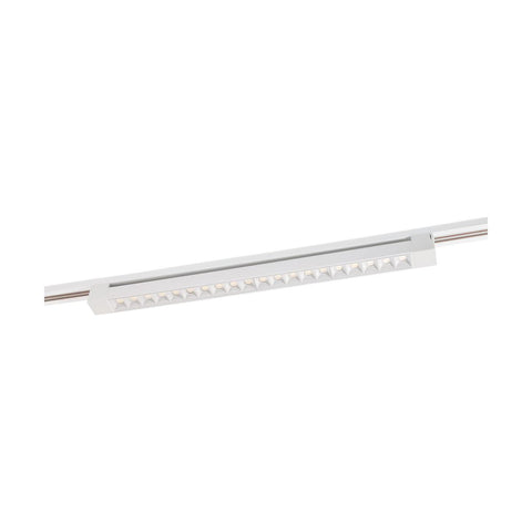 Satco TH502 LED 2FT Track Light Bar White Finish 30 deg. Beam Angle