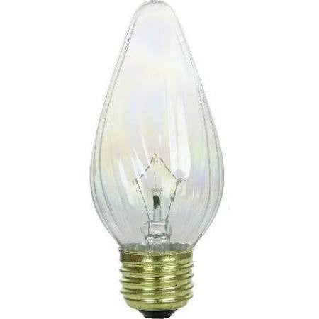 Satco S3378 Model 60F15/AU Decorative Incandescent Light Bulb, Aurora