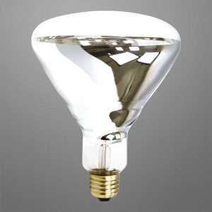 Halco 404068 250BR40/1/120V 250 Watt Clear Heat Lamp E26 Base