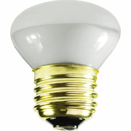 Satco S3601 25R14 25W R14 Frosted Incandescent Reflector