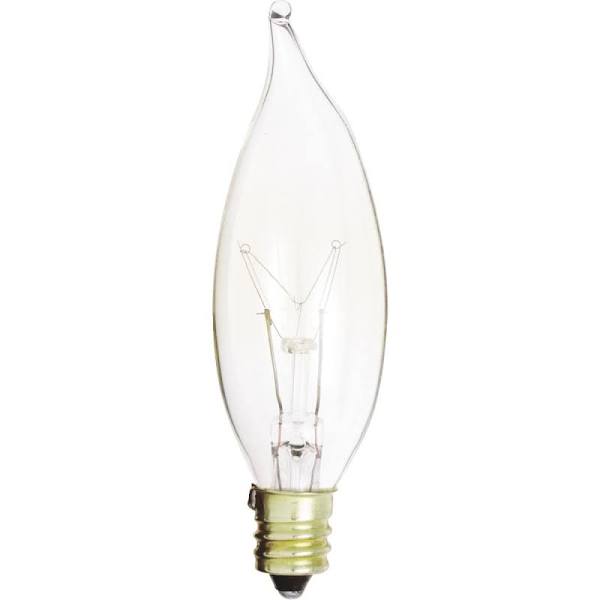 Replacement for Satco S3784 60W Torpedo Cand Clear Incandescent Light Bulb - NOW LED S21828
