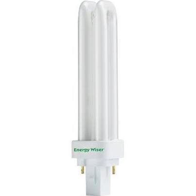 Replacement for Bulbrite 524128 CF18D830 18 Watt Quad Tube 2 Pin Soft White CFL Bulb G24D-2
