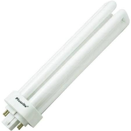 Plusrite 4049 PL57W/3U/4P/835 57W 3500K Triple Tube 4 Pin Base Compact Fluorescent Light Bulb