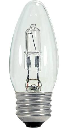 Replacement for Satco S2446 43EFC/HAL/120V/E26 Halogen Excel 60W Equivalent Medium Clear - 2 PACK - NOW LED S21852