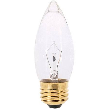 Replacement for Satco S7010 60W TORPEDO E26 Medium Incandescent CLEAR 130V SHATTERPROOF - NOW LED