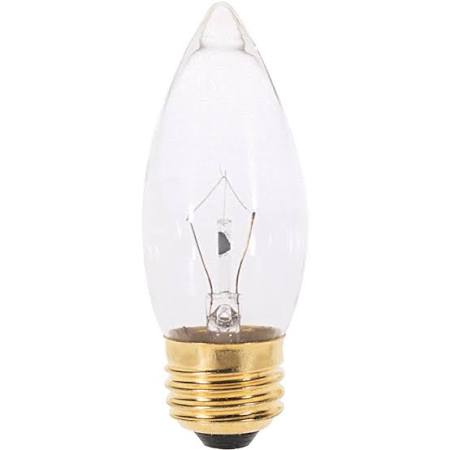 Replacement for Satco S3732 40B11 40 Watt 120 Volt B11 Incandescent Medium Base Clear - NOW LED