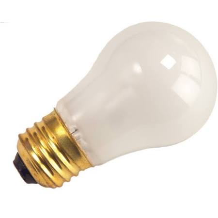 Replacement for Halco 6018 A15FR40 40 Watt A15 Frosted Incandescent Appliance Bulb 130V - NOW SATCO