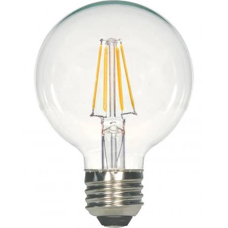 Replacement for Satco S9563 4.5G25/CL/LED/E26/27K/120V 4.5W Clear LED G25 Globe Light Bulb - NOW S21227