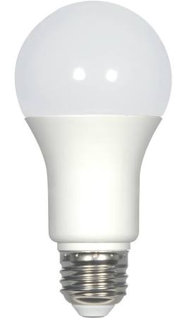 Satco S29839 9.8A19/OMNI/220/LED/50K 9.8W A19 LED 120v Frosted E26 Medium base 5000K Dimmable