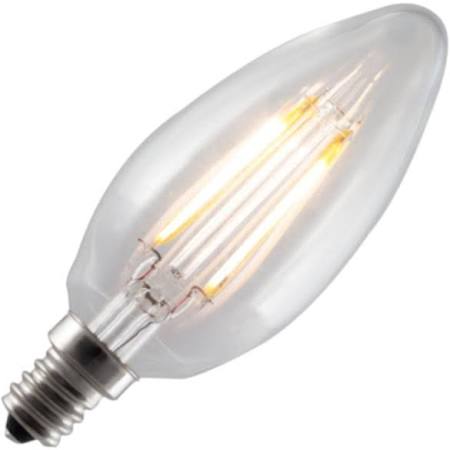 Replacement for Bulbrite 776656 LED4B11/27K/FIL/E12/2 4W B11 Clear Filament - NOW 776756