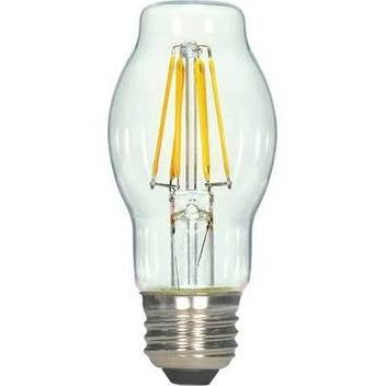 Replacement for Satco S9268 4.5BT15/CL/LED/E26/27K/120V 4.5W BT15 LED Filament Bulb - NOW S9575