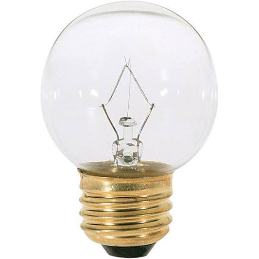 Replacement for Satco S3839 40W G16 1/2 2RD STD CL 40 watt G16 1/2 Incandescent Clear Medium - NOW LED S21215
